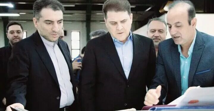 بازدید انتخاباتی معاون وزیر کشور از بانک ملی/ بررسی روند چاپ تعرفه آرا